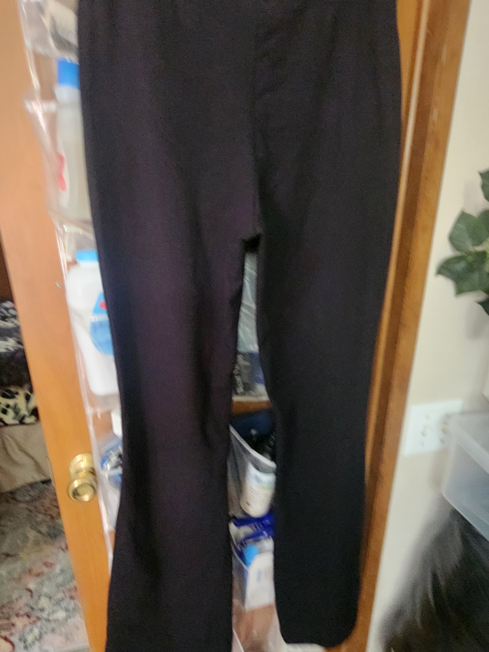 Tilly's Black Boot Cut Flare Pants - Picture 2 of 3